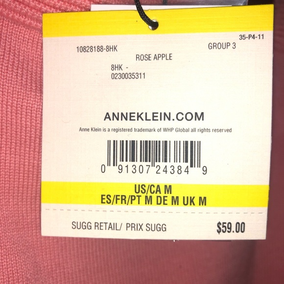 Anne Klein tank top (M) - Picture 3 of 3